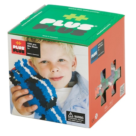 Plus-Plus Open Construction Set, Basic, 1200 pieces 03320